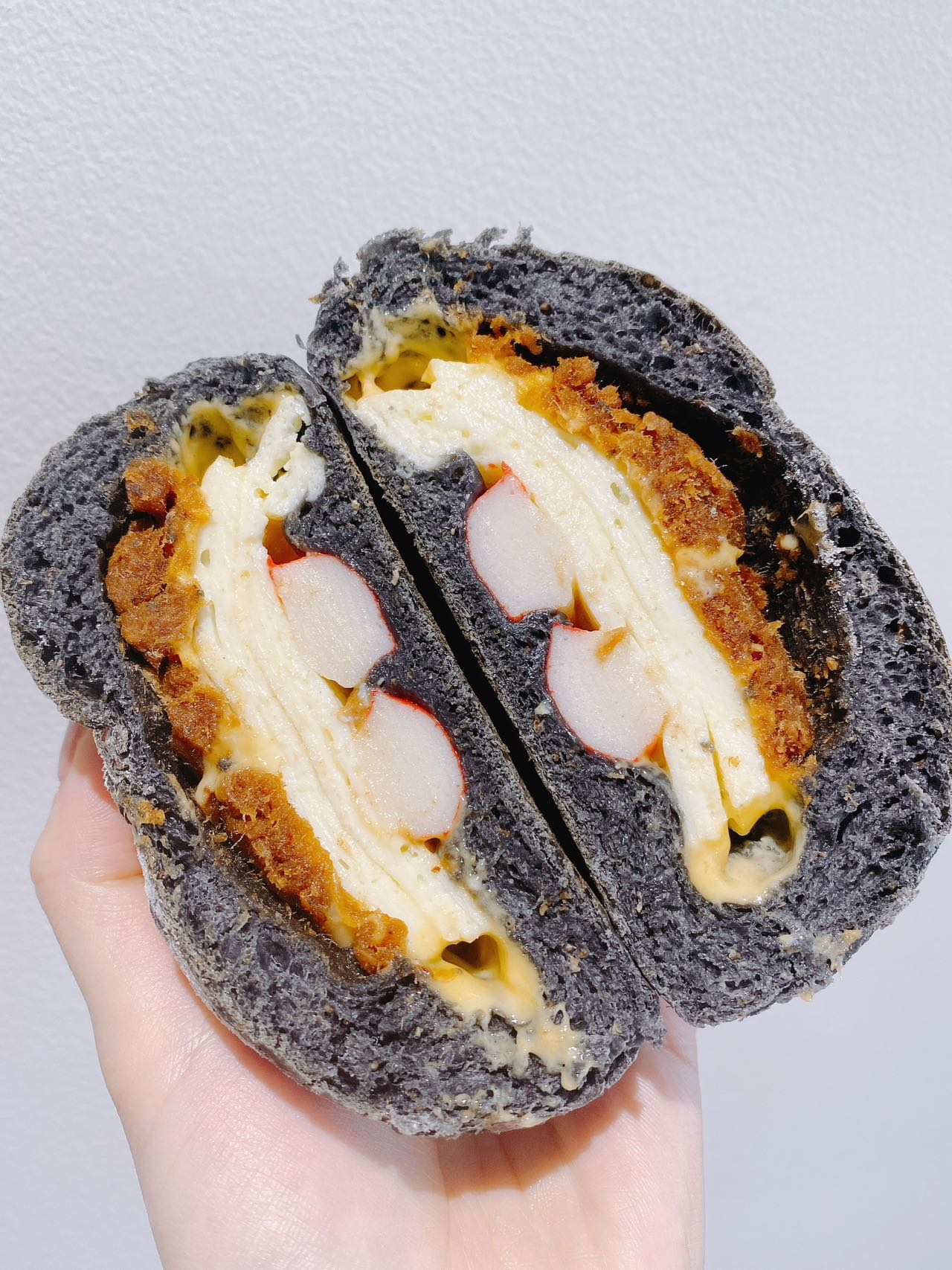 辣肉松蟹柳蛋皮